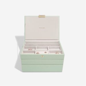 Kutija za nakit/Classic Set of 3/Sage Green
