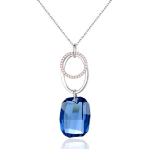 Lančić Graphic Denim Blue