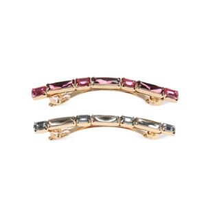 Set Špange Line-Siva/Vintage Rose