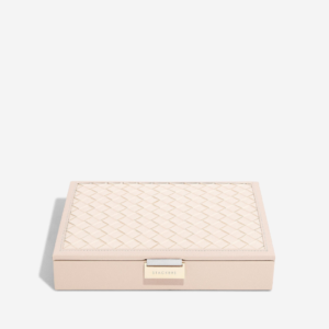KUTIJA ZA NAKIT CLASSIC WOVEN LID BLUSH PINK