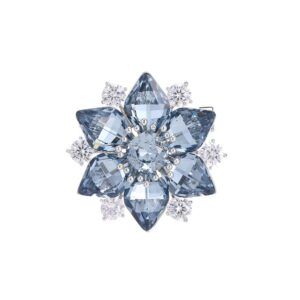 Broš od kristala Edel